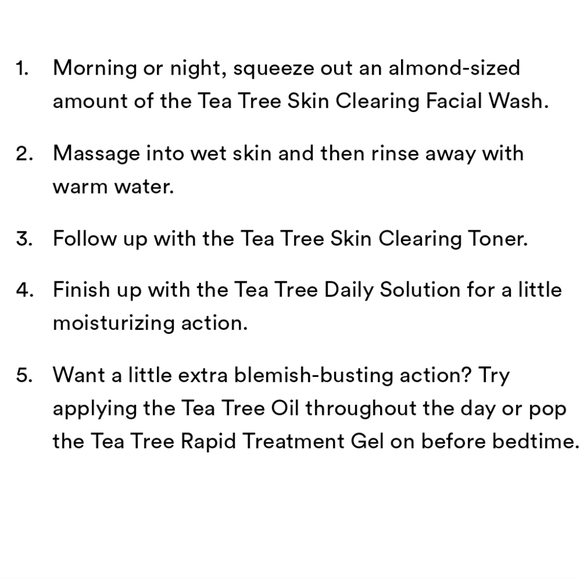 THE BODY SHOP TEA TREE SKIN CLEARING FACIAL WASH. - Picture 5 of 5